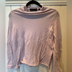 BROWN ALLEN Ladies Women’s Size Small Pale Pink Knit Sweater